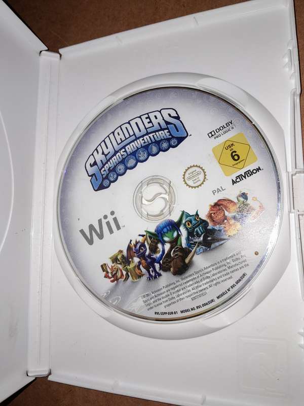 2xNintendo Wii Games - Skylanders Game Bundle - Giants & Spyro's Adventure