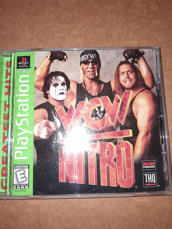 WCW Nitro (World Championship Wrestling) - Playstation 1 Game - NTSC Version