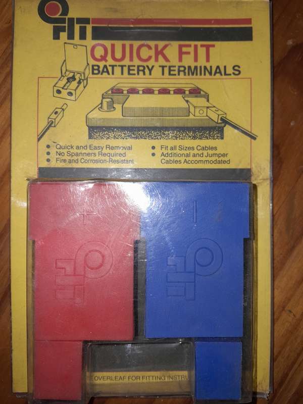 Qfit Quick Fit Battery Terminals (Quick & Easy Installation and Removal)