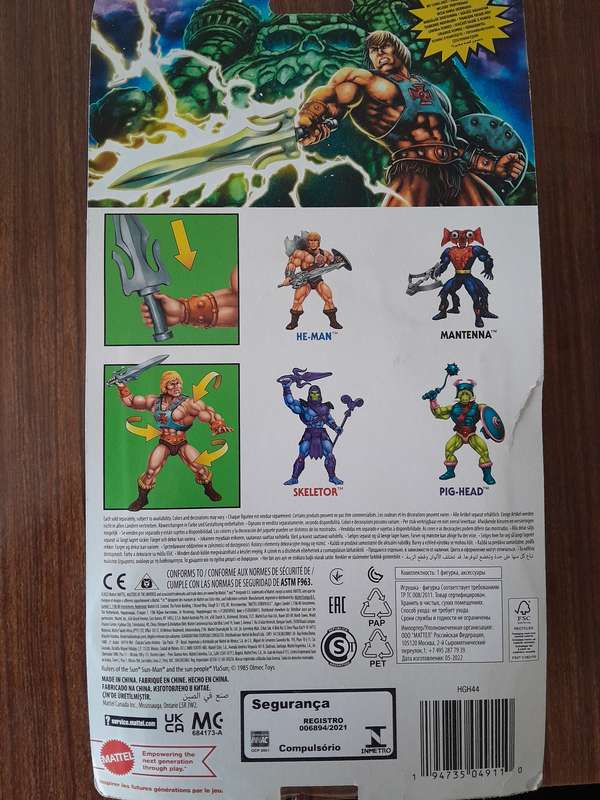 Masters Of The Universe Origins He-Man Action Figure (He-Man / He Man)
