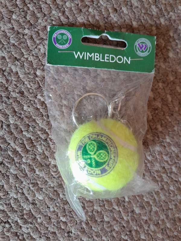 Wimbledon Tennis Ball Keyring