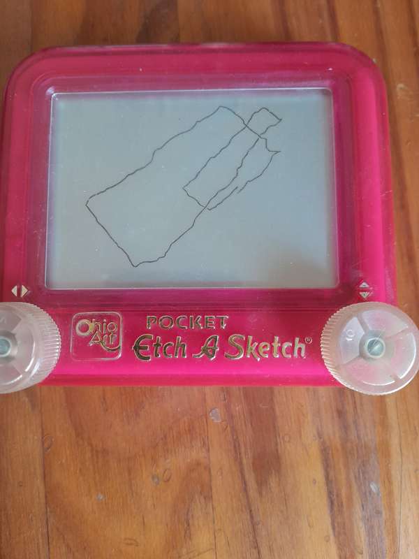Etch A Sketch Pocket Version