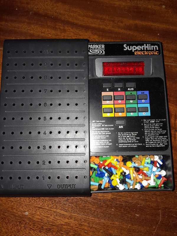 1978 Mastermind Electronic (Parker SuperHim Electronic) - Tested & Working! (German Instructions)