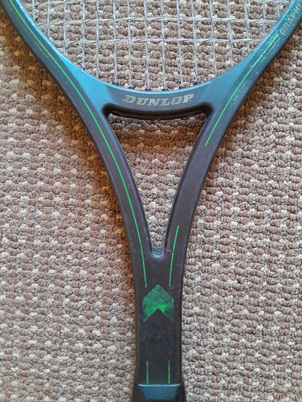 Dunlop Graphite Injection Vintage Tennis Raquet / Racket