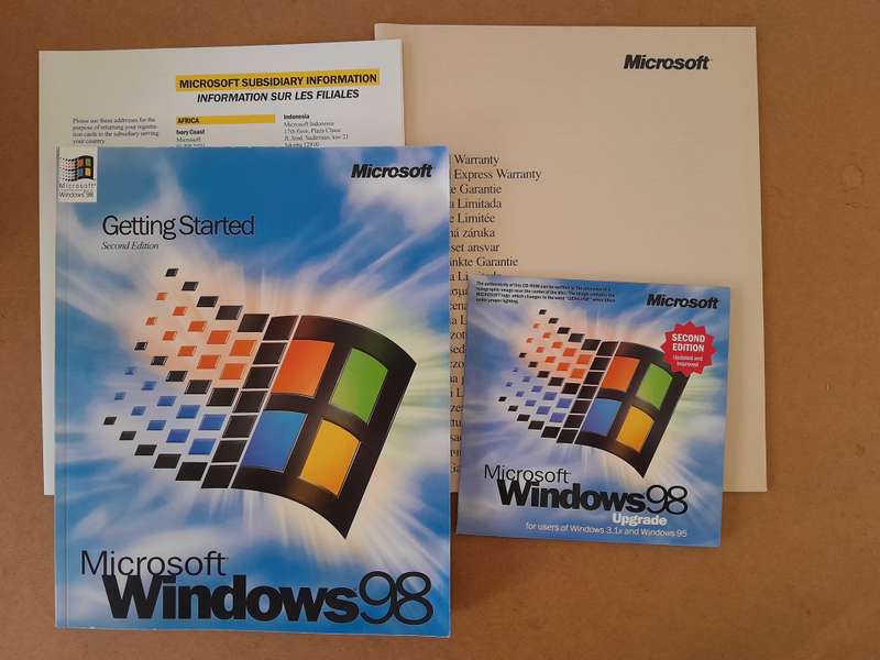 Microsoft Windows 98 Operating System Upgrade - Second Edition