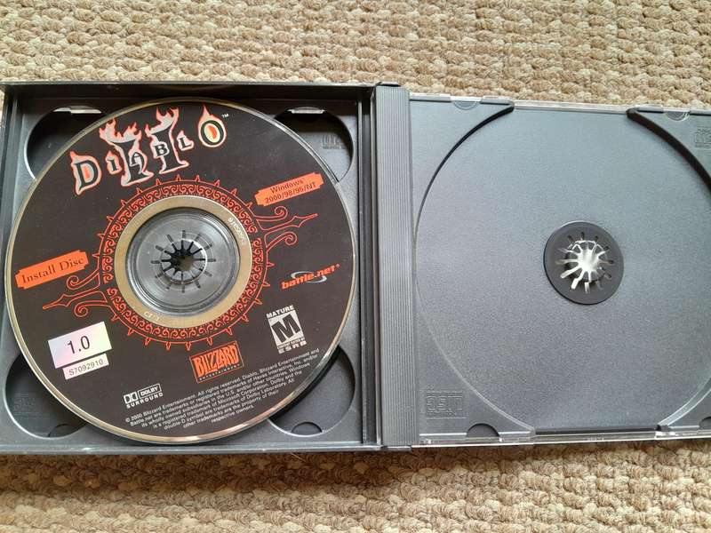 Classic Diablo 2 Blizzard PC Game