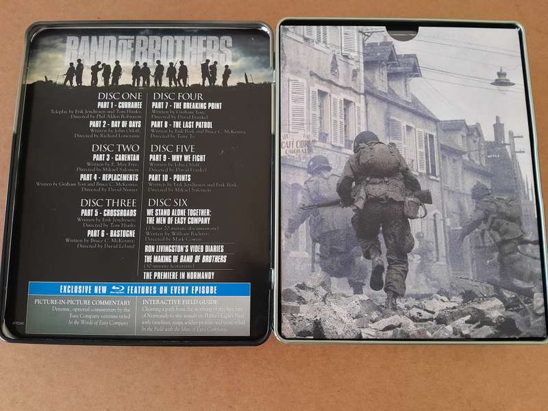 Band of Brothers Blu-Ray (6 Discs) Untested