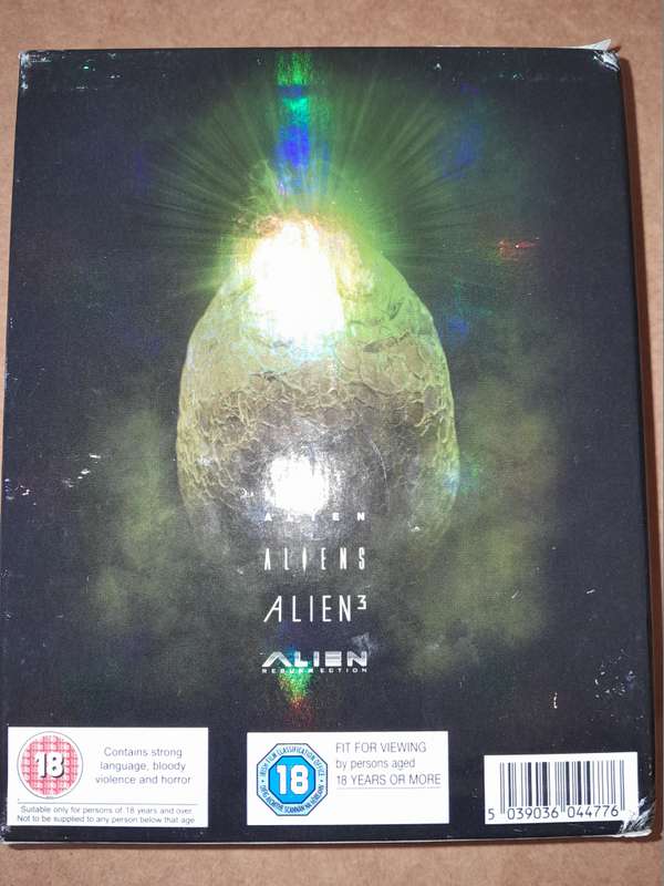 Alien Anthology Blu-Ray (6 Discs) Untested