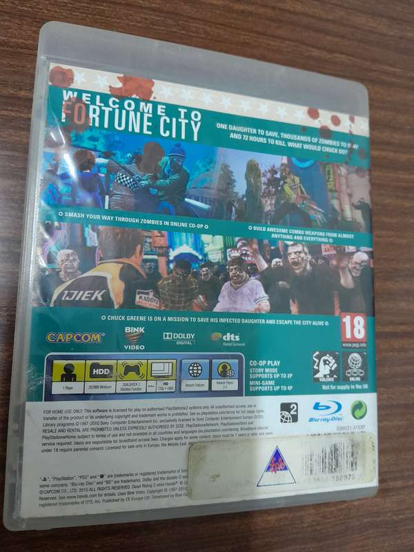Dead Rising 2 PS3 Game