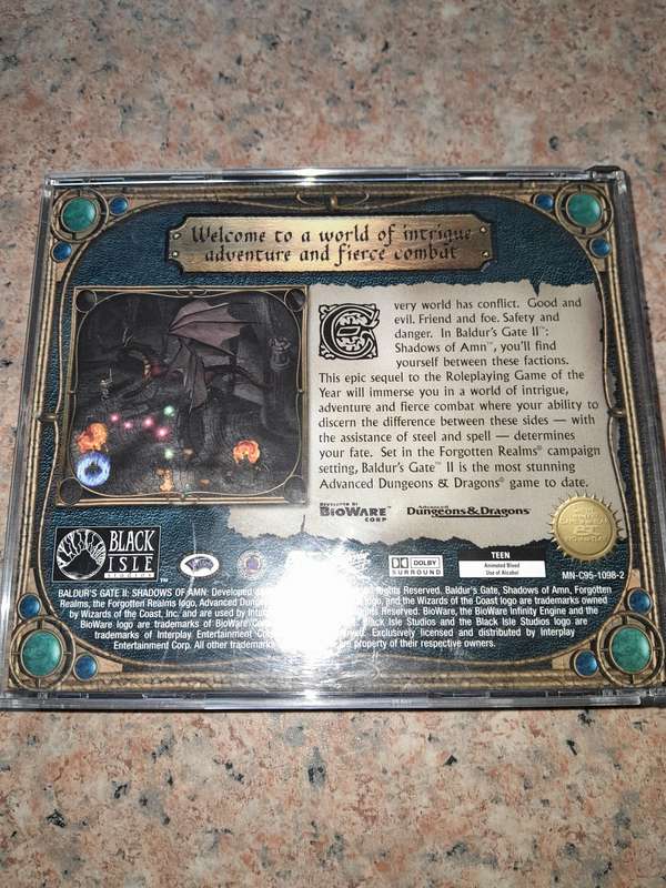 Baldur's Gate II: Shadows of Amn, Collector's Edition [4 CD-Roms]