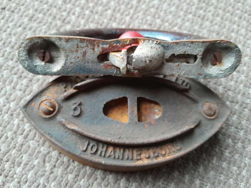 Vintage Phoenix Foundry Ltd Johannesburg - Antique Iron - See pictures for condition