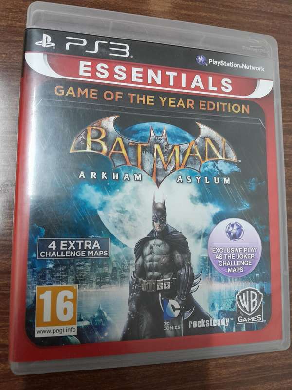Batman Arkham Asylum: Game of the Year Edition - Essentials (PS3 Game)