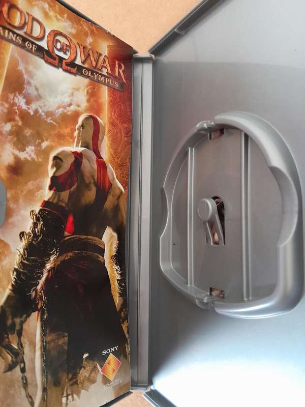 God of War: Chains Of Olympus Cover ONLY (PSP, Playstation Portable)