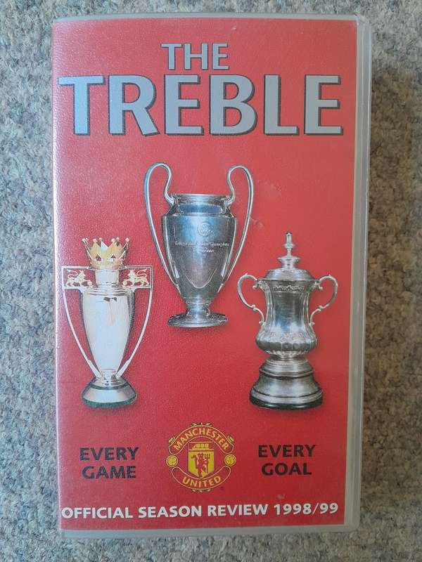 Manchester United Football Club - Official Season Review VHS Tapes 95/96 & 96/97 & 98/99