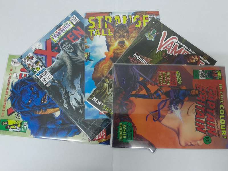 5x 2024 Marvel Masterpiece XL Card Bundle - What If Variant