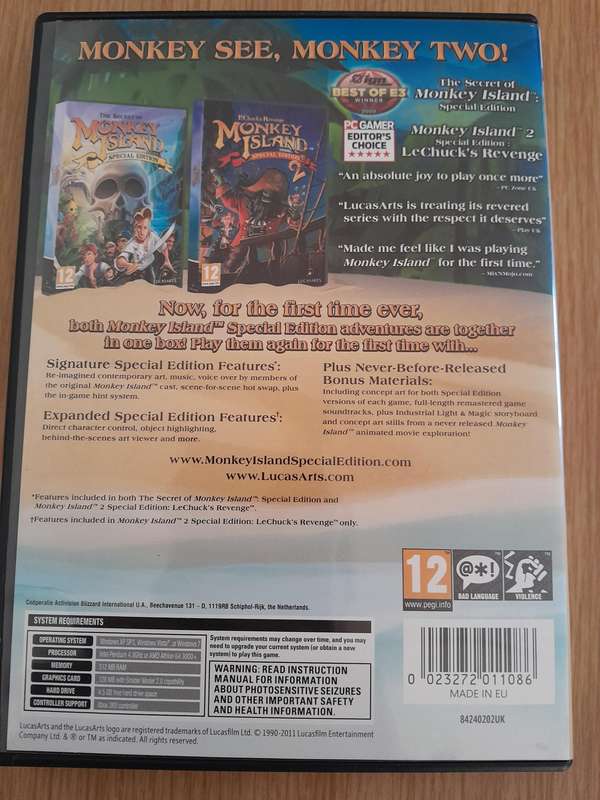 Monkey Island Special Edition Collection
