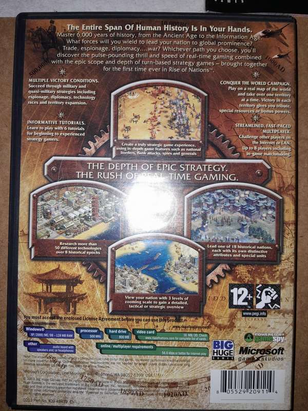 Rise of Nations PC Game