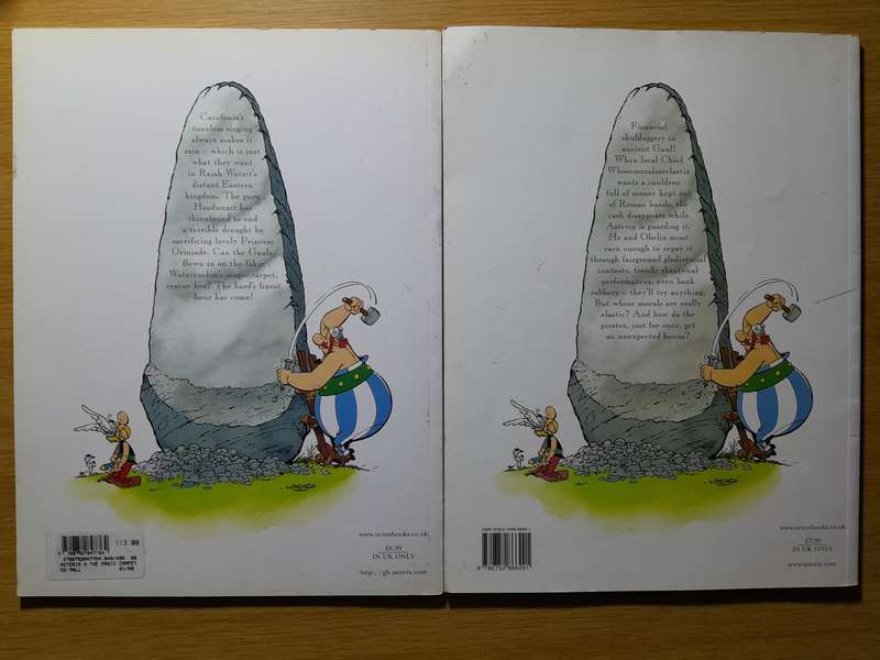 Asterix & Obelix Comic Bundle (The Magic Carpet & The Cauldron)