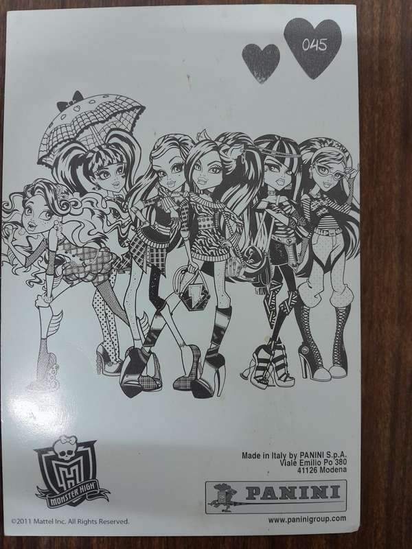 41 Monster High (Panini) Card Bundle
