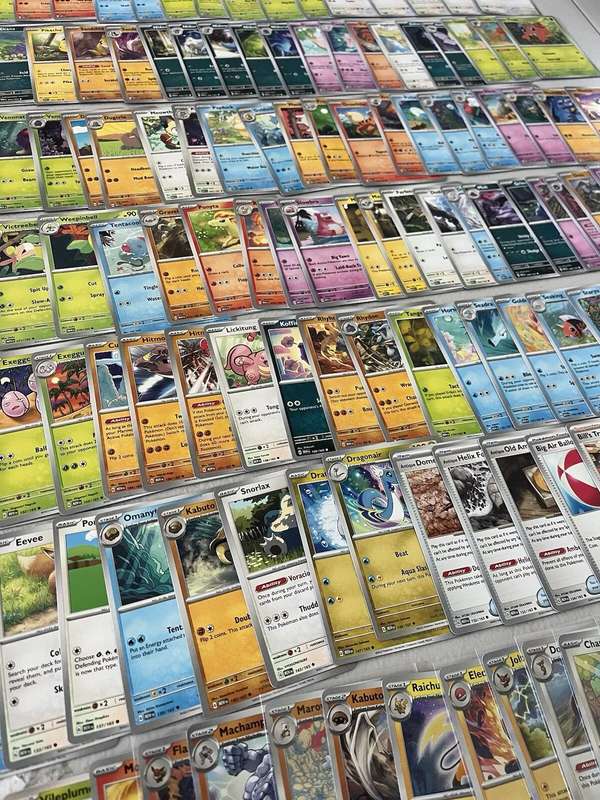 Pokemon Scarlet & Violet 151 Base Set - 153 cards total, Excludes EX's
