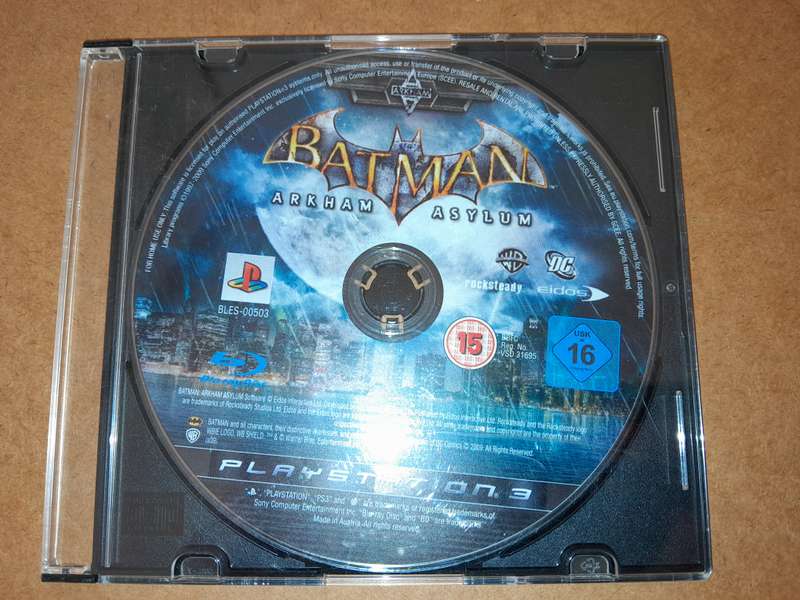 Batman Arkham Asylum - PS3 Playstation 3 Game