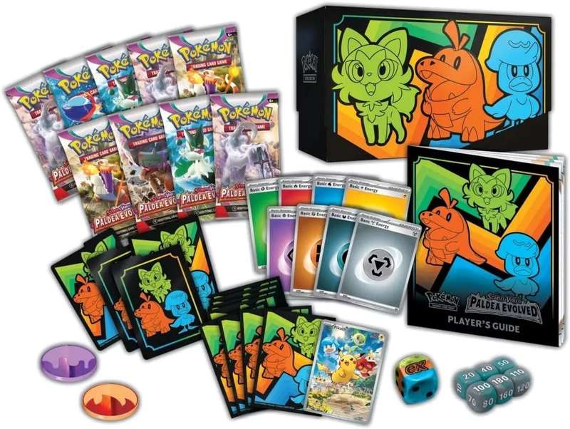 Pokemon Paldea Evolved TCG Scarlet Violet Elite Trainer Box - SV02 (Brand new!)