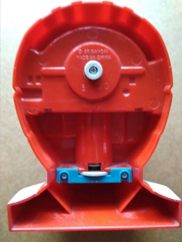 1995 Vintage Bandai Red Power Rangers Morphin Machine Polly Pocket Style Playset HEAD