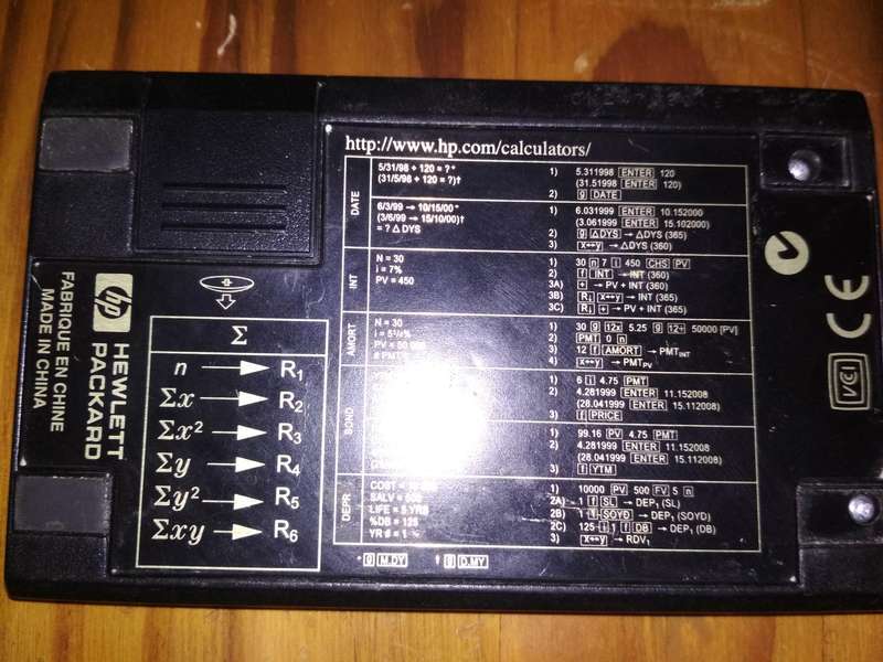 HP 12C Calculator