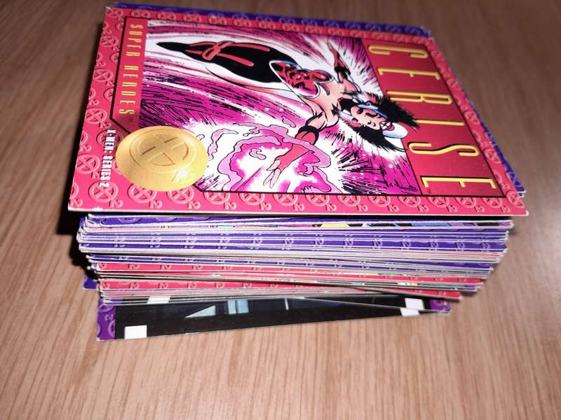 1993 Skybox X-Men Series 2 Trading Cards Bulk Lot (99 cards in total)