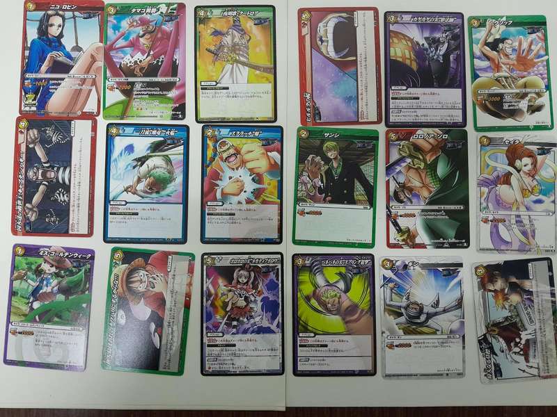 Japanese One Piece Anime Card Lot v1