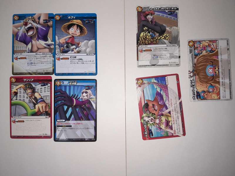 Japanese One Piece Anime Card Lot v1