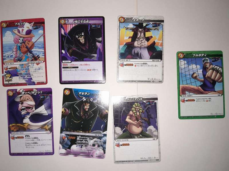 Japanese One Piece Anime Card Lot v3