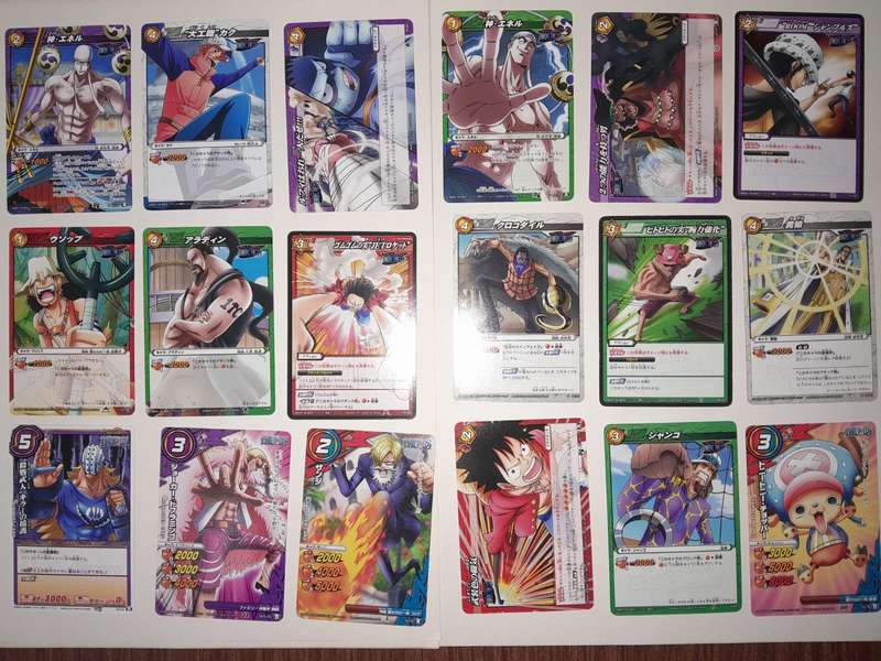 Japanese One Piece Anime Card Lot v4