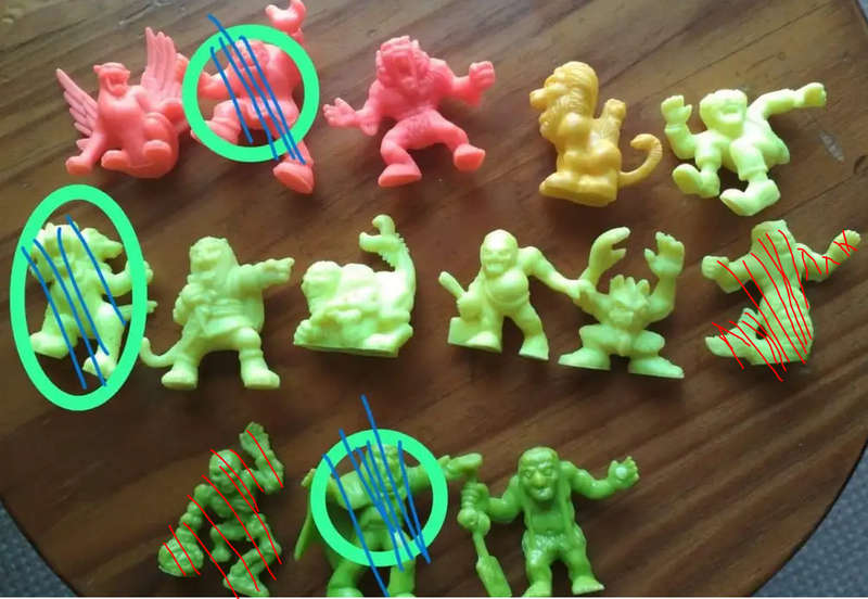 MIMP Monster In My Pocket Figurines (Each)