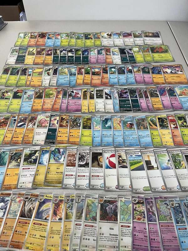 Pokemon Scarlet & Violet 151 Base Set - 153 cards total, Excludes EX's