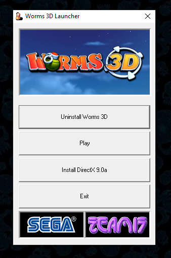 Sega Worms 3D Pc Game (Team 17)