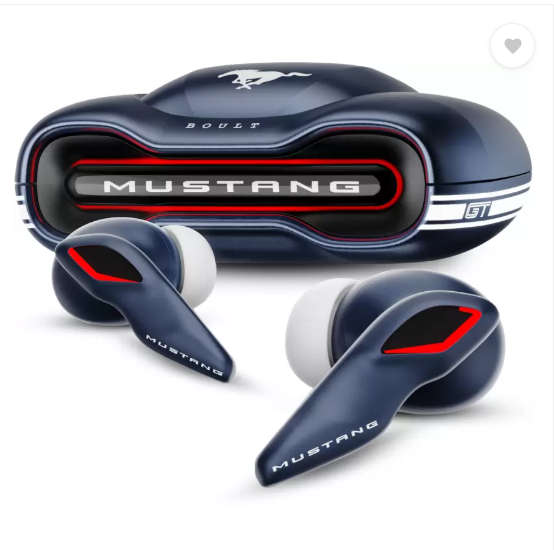 Boult Mustang Torq with 50 Hrs Battery, App Support, 4 Mic ENC, Breathable LEDs, 5.4v Bluetooth