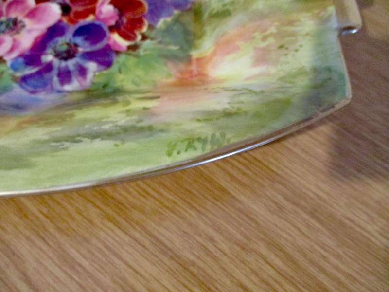 Art Deco Signed Royal Winton Trinket Dish