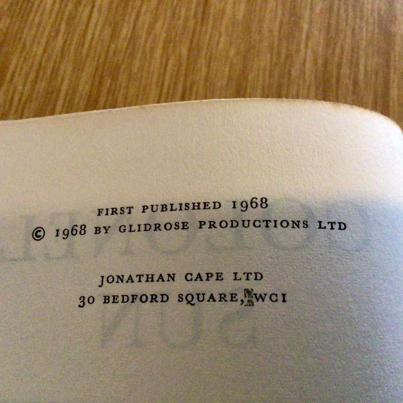 COLONEL SUN First Edition James Bond Book by Robert Markham