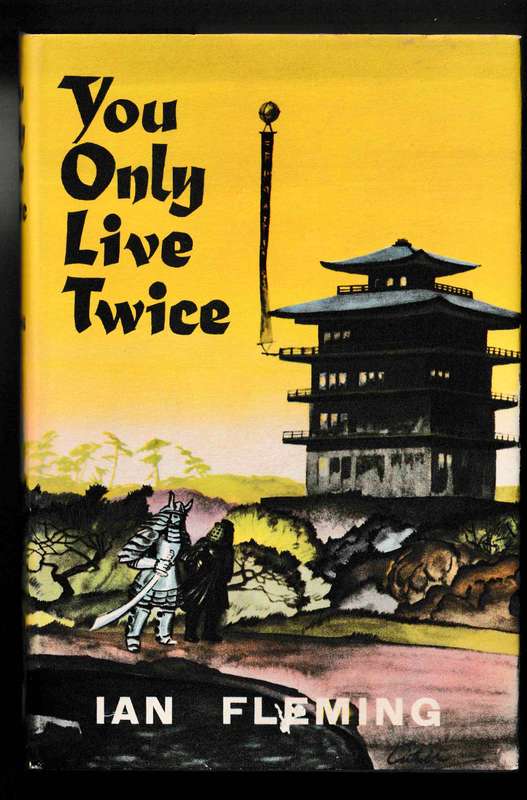 Ian Fleming YOU ONLY LIVE TWICE Book Club 1964 Hardcover with Jacket James Bond