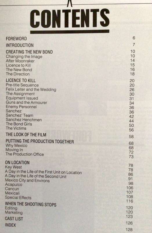 Rare Large Softcover Book THE MAKING OF LICENCE TO KILL James Bond Movie