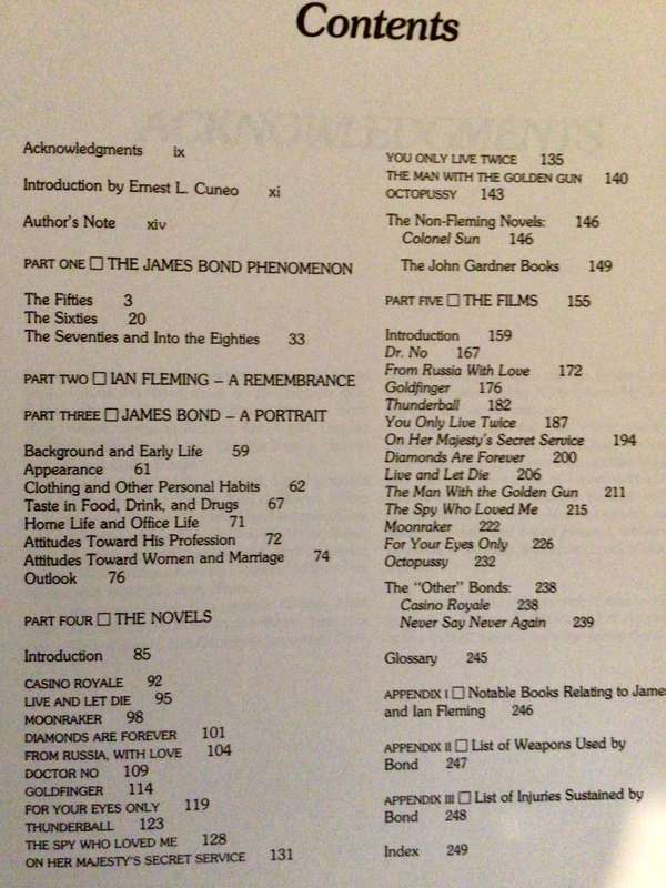 Hardcover Book THE JAMES BOND BEDSIDE COMPANION by Raymond Benson