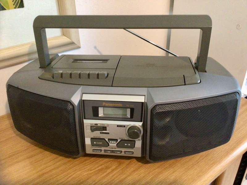 Panasonic Portable CD Tape Radio, All Fully Working