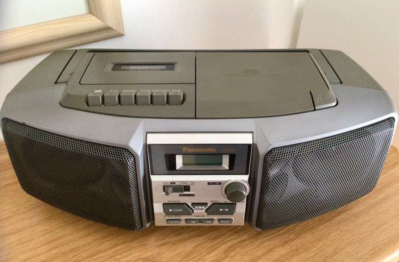 Panasonic Portable CD Tape Radio, All Fully Working