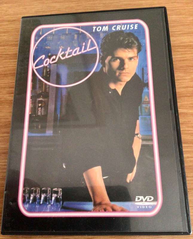 COCKTAIL movie DVD starring Tom Cruise Elisabeth Shue Bryan Brown
