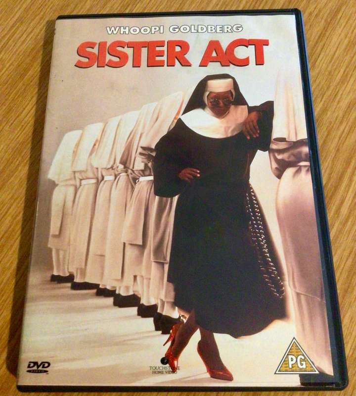SISTER ACT movie DVD starring Whoopie Goldberg Maggie Smith