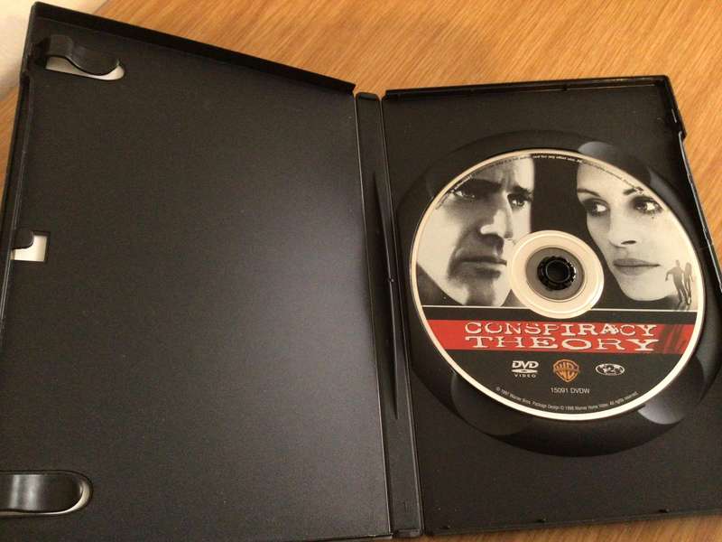 CONSPIRACY THEORY DVD movie Mel Gibson, Julia Roberts