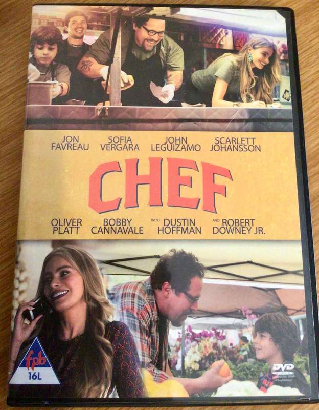 CHEF DVD movie Jon Favreau, Scarlett Johansson