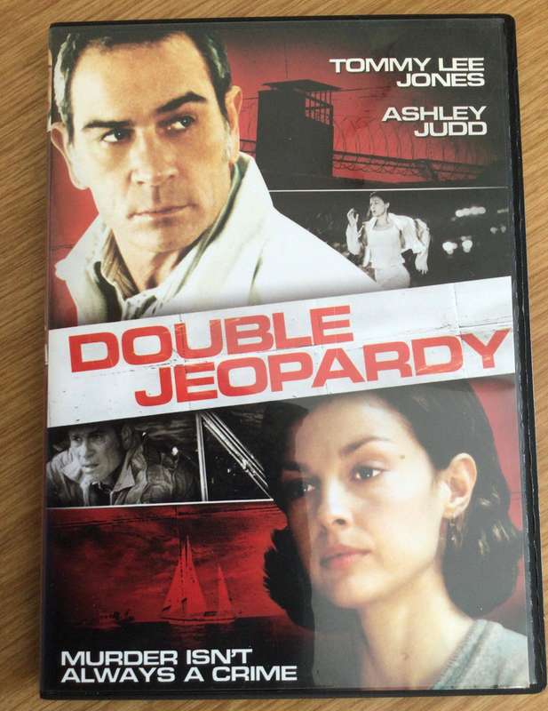 DOUBLE JEOPARDY movie DVD starring Ashley Judd, Tommy Lee Jones