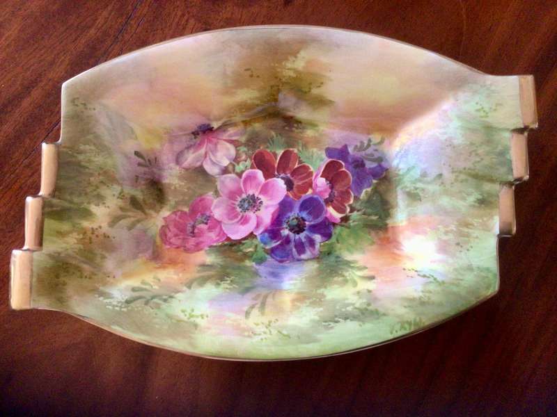 Art Deco Signed Royal Winton Trinket Dish